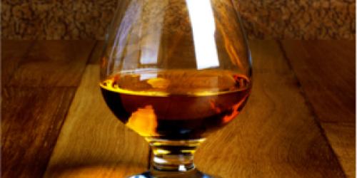 Brandy in a glass